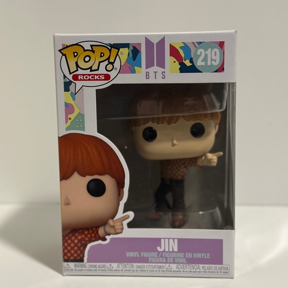 pop Other - Pop Rocks Jin Vinyl Figure with Brown Hair